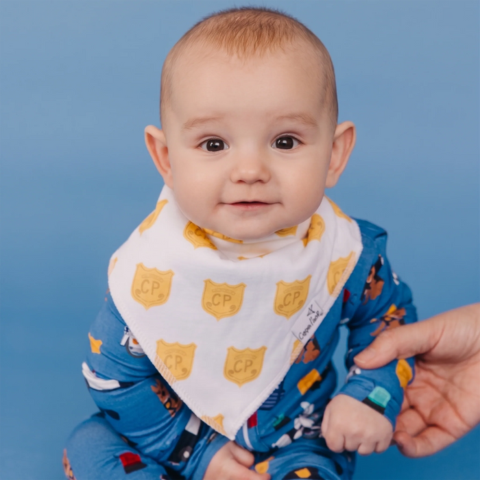 Policemen Bandana Bib Set of 4