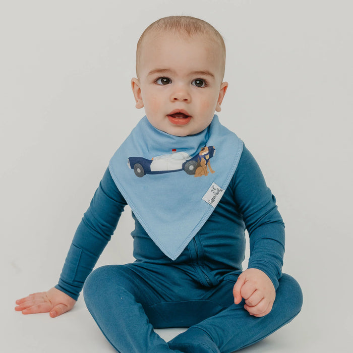 Policemen Bandana Bib Set of 4