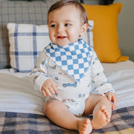 Speedster Bandana Bib Set of 4 - Nature Baby Outfitter