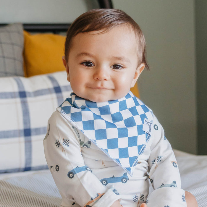 Speedster Bandana Bib Set of 4 - Nature Baby Outfitter