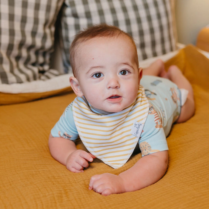 Speedster Bandana Bib Set of 4 - Nature Baby Outfitter