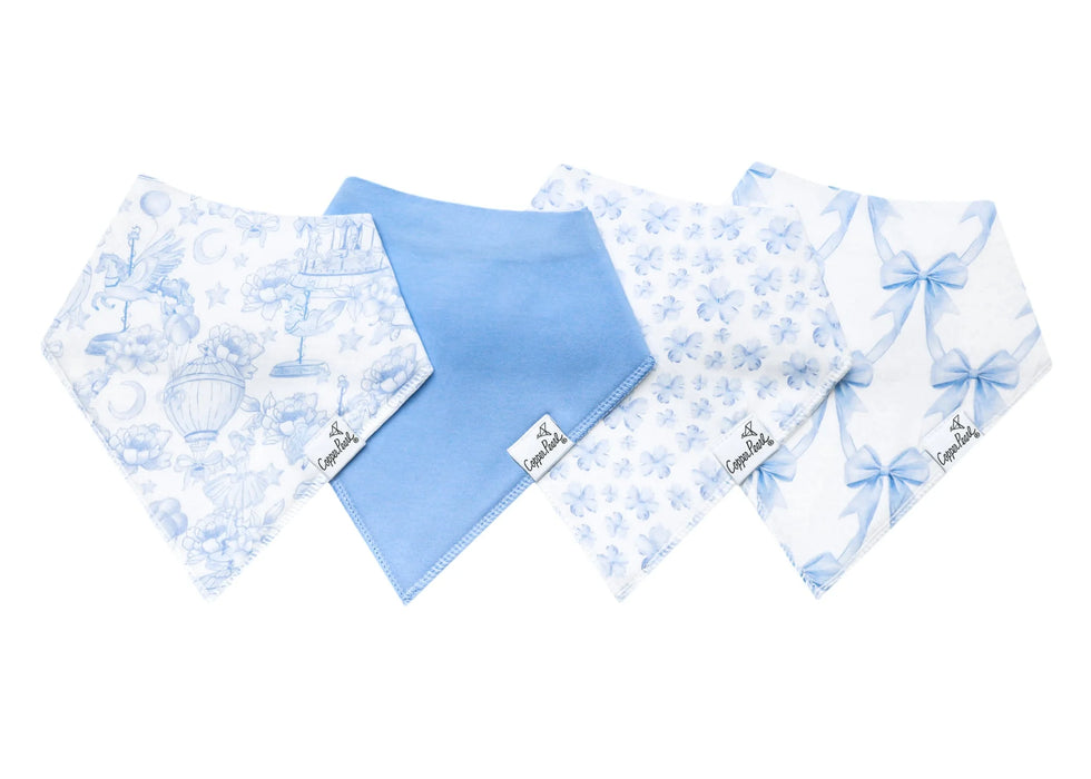 Vintage Carnival Bandana Bib Set of 4