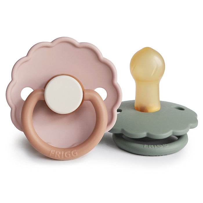 FRIGG Daisy Natural Rubber Pacifier 2-Pack - Nature Baby Outfitter