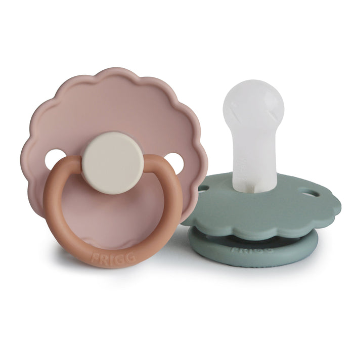 FRIGG Daisy Silicone Pacifier 2-Pack - Nature Baby Outfitter