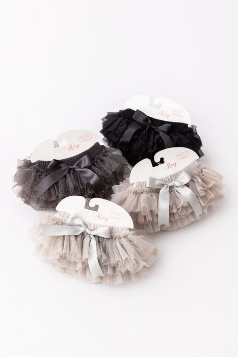SALE Silver Glitter Ruffle Tutu Bloomer