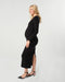 Full Body Ribbed Maternity & Nursing Midi Sweater Dress - Nature Baby Outfitter