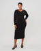Full Body Ribbed Maternity & Nursing Midi Sweater Dress - Nature Baby Outfitter