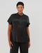 Short Sleeve Satin Maternity Shell Top with Concealed Nursing Zip - Nature Baby Outfitter