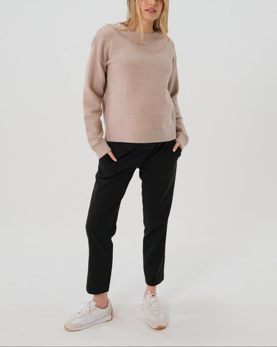 Elizabeth Under Belly Maternity Pants in All-Season Wool - Nature Baby Outfitter