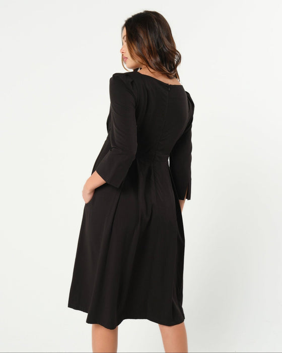 Sarah Empire Maternity & Nursing Dress in TENCEL (Regular & Petite) - Nature Baby Outfitter