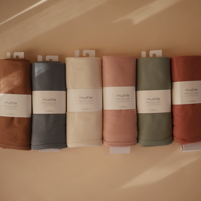 Ribbed Baby Blanket - Nature Baby Outfitter