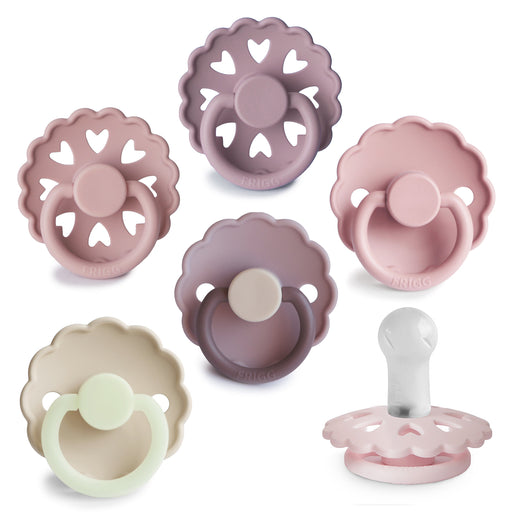 FRIGG Silicone Pacifier 6-Pack - Nature Baby Outfitter