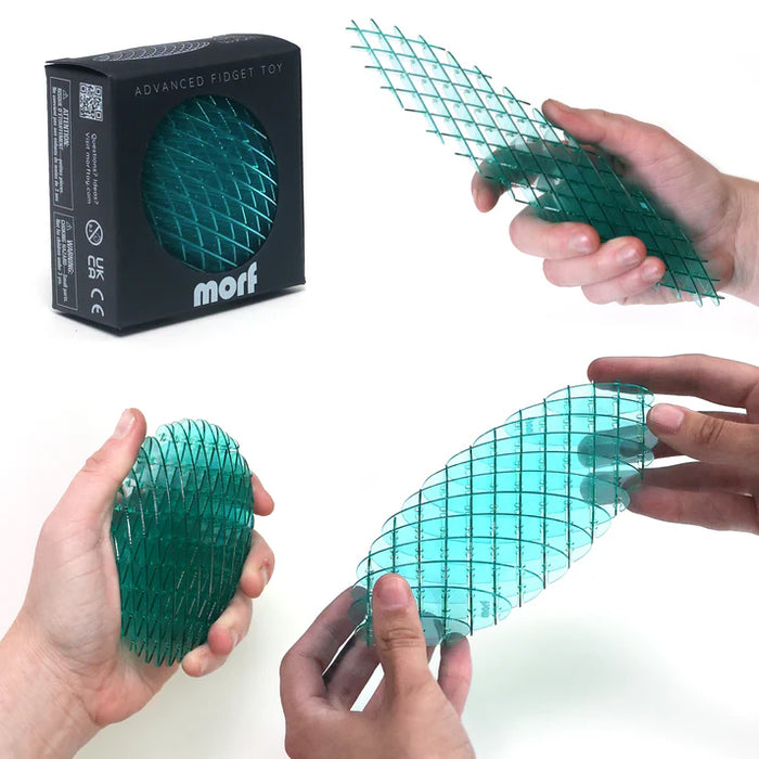 Morf Fidget Worm Blue - Small