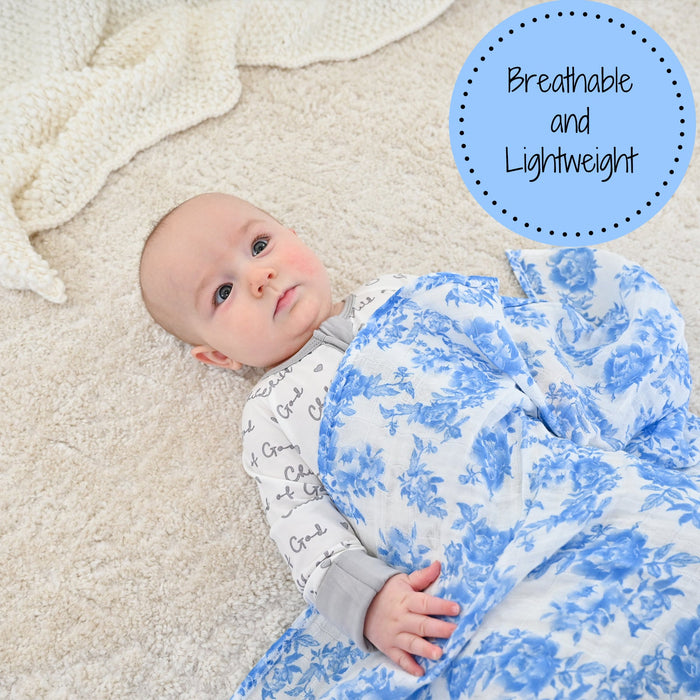 A Peony For Your Thoughts Swaddle Blanket