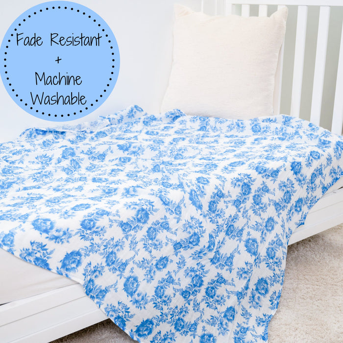 A Peony For Your Thoughts Swaddle Blanket