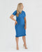 Short Sleeve Knit Maternity Dress with Playful Hem Detail - Nature Baby Outfitter