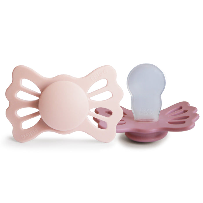 FRIGG Lucky Symmetrical Silicone Pacifier 2-Pack (6-18 Months) - Nature Baby Outfitter