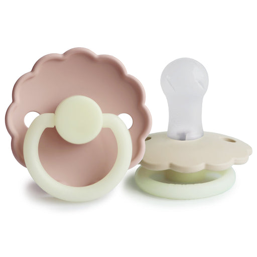 FRIGG Daisy Night Silicone Pacifier 2-Pack - Nature Baby Outfitter