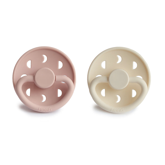 FRIGG Moon Silicone Pacifier 2-Pack - Nature Baby Outfitter