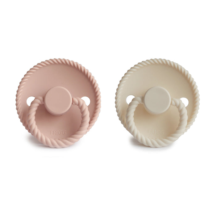 FRIGG Rope Silicone Pacifier 2-Pack - Nature Baby Outfitter