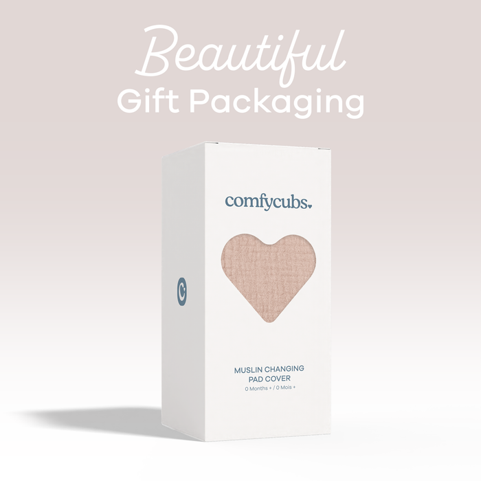 Muslin Fitted Changing Pad Cover, 1 Pack