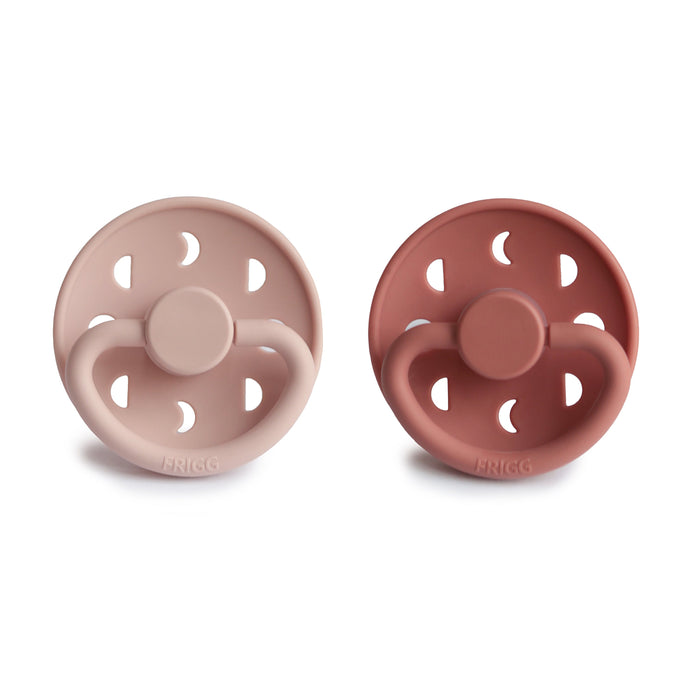 FRIGG Moon Silicone Pacifier 2-Pack - Nature Baby Outfitter