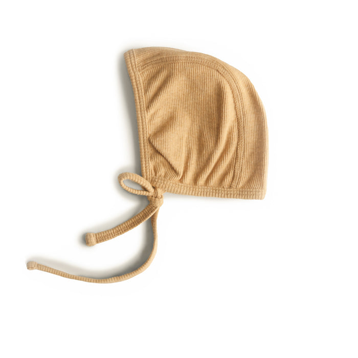 Ribbed Baby Bonnet - Nature Baby Outfitter