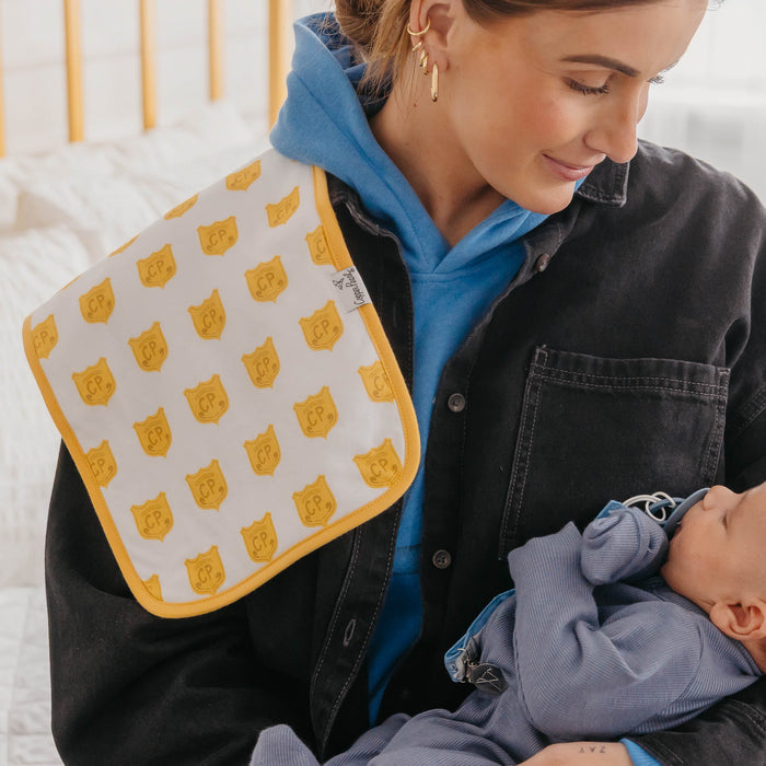 Policemen Burp Cloth Set