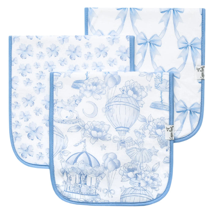 Vintage Carnival Burp Cloth Set