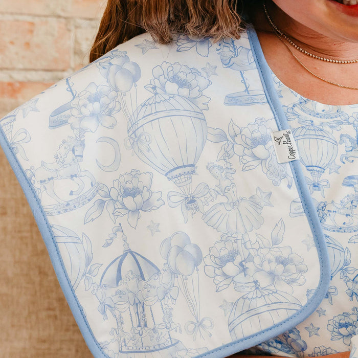 Vintage Carnival Burp Cloth Set