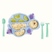 Turtle Training Plate and Utensils - Nature Baby Outfitter