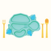 Turtle Training Plate and Utensils - Nature Baby Outfitter