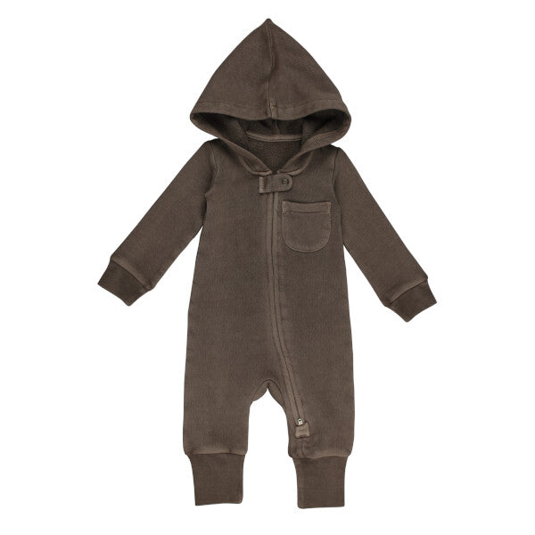 Bark Cozy Organic Zipper Romper
