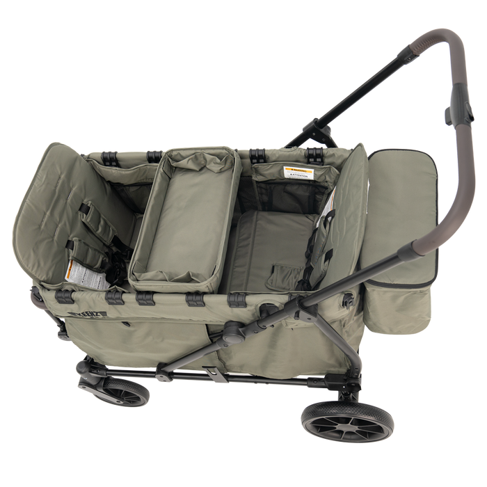 Keenz VIVA 2-Passenger Stroller Wagon – Compact Power for City Life - Nature Baby Outfitter