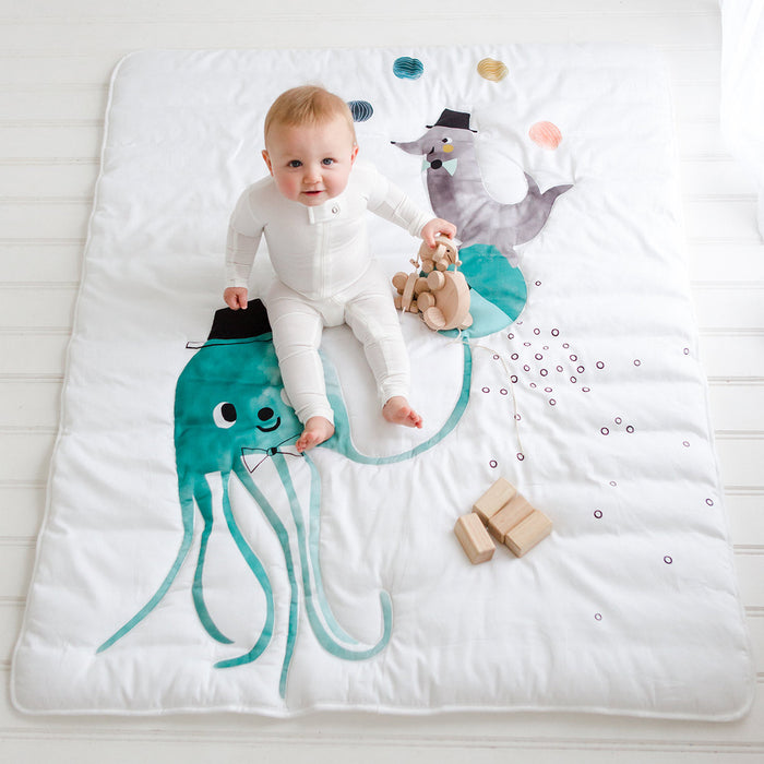 Jellyfish Toddler Comforter - Nature Baby Outfitter