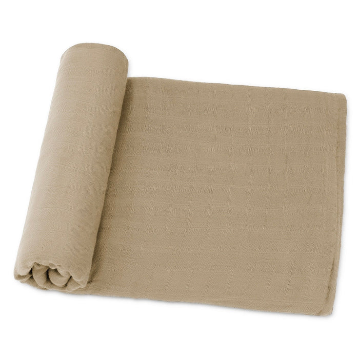 Muslin Swaddle Blanket, 47” x 47” in Cedar, 1 Pack