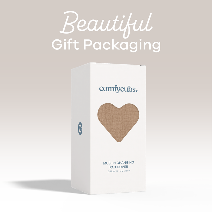 Muslin Fitted Changing Pad Cover, 1 Pack