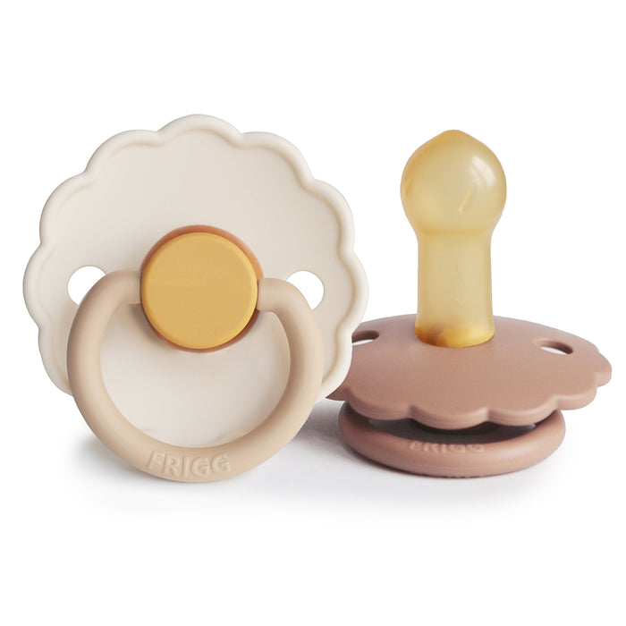 FRIGG Daisy Natural Rubber Pacifier 2-Pack - Nature Baby Outfitter