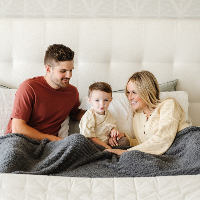 RIBBED BAMBONI® THROW BLANKETS