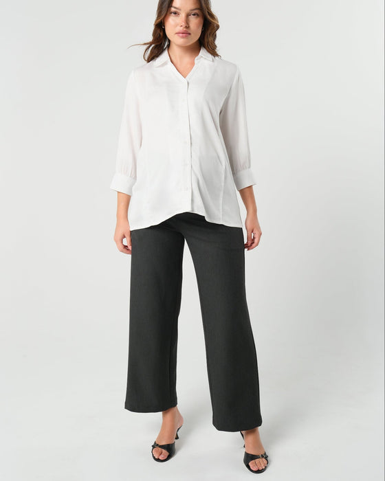 Nathalie Wide Leg Maternity Trouser (Regular & Petite) - Nature Baby Outfitter