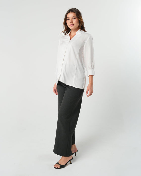 Nathalie Wide Leg Maternity Trouser (Regular & Petite) - Nature Baby Outfitter