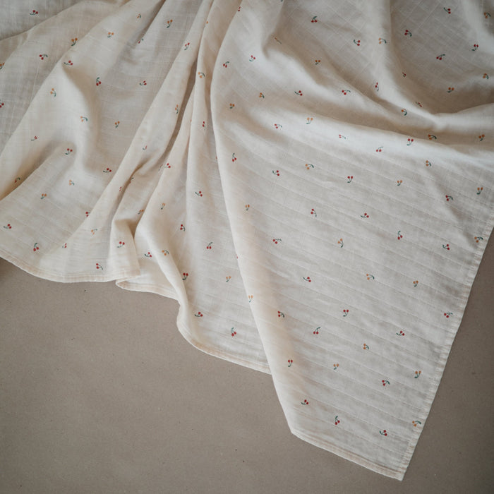 Organic Cotton Muslin Swaddle Blanket - Nature Baby Outfitter