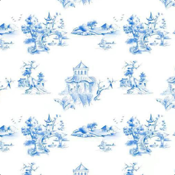 Chinoiserie Swaddle Blanket