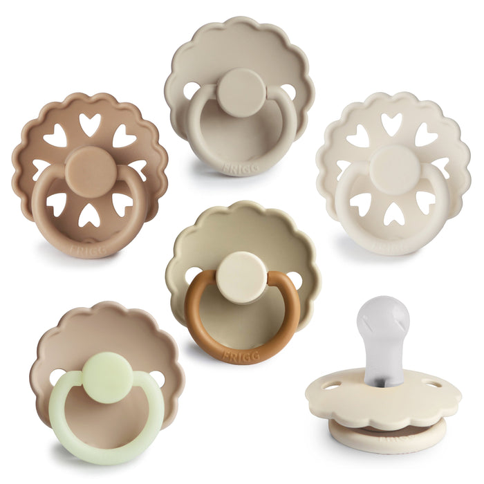 FRIGG Silicone Pacifier 6-Pack - Nature Baby Outfitter