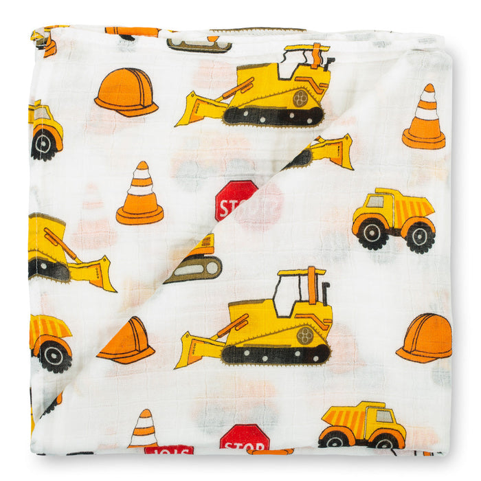 Under Construction Swaddle Blanket