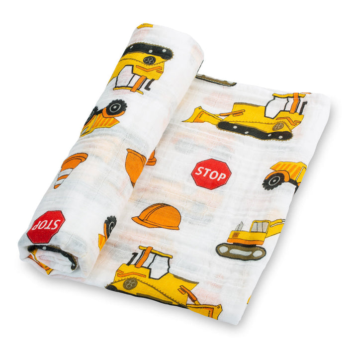 Under Construction Swaddle Blanket