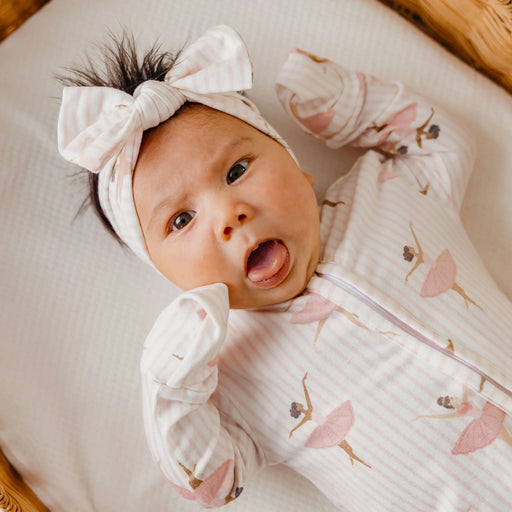 Katerina Zip Up Footie Pajamas - Nature Baby Outfitter