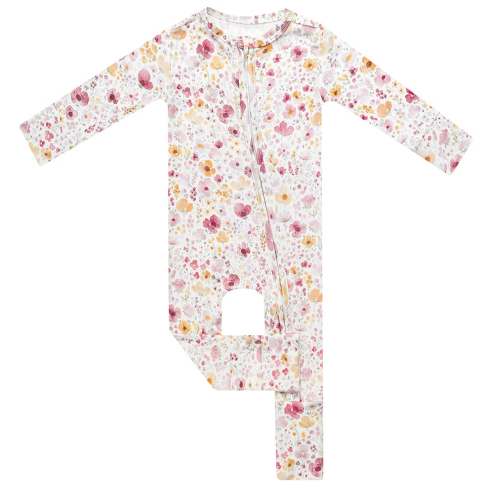Diana Convertible Zip-Up Footie Pajama