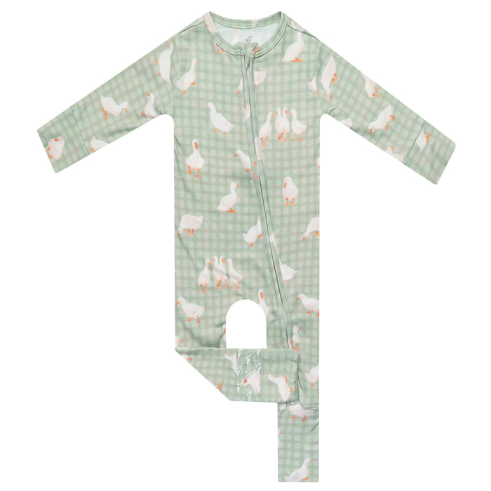 Convertible Zip-Up Footie - Baker