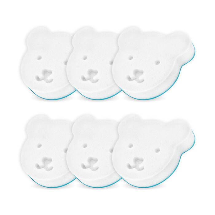 oogiebear cradle cap replacement sponge (2-pack)